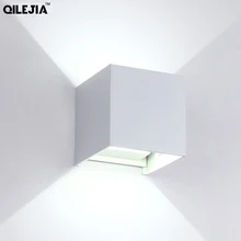 Настенный светильник, наружные настенные лампы IP65, водонепроницаемый настенный светильник для помещений, светодиодный светильник для лестниц, светильник для AC85-AC265V коридора, прикроватный настенный светильник s