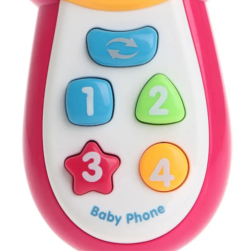 Новый 1 шт. Детские Музыкальный телефон игрушки малыша дети звук обучения Обучающие игрушка в подарок