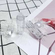 Прозрачный тюбик для блеска для губ трубка DIY Пластик алмаз туба для губной помады блеск для губ упаковка бутылка-контейнер для косметики 30 шт./лот