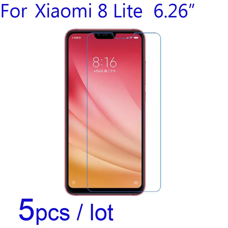 

For Xiaomi Mi8 Mi 8 Lite/Youth Phone Screen Protectors Guard,5pcs/lot Soft HD-Clear/Matte/Nano Anti-Explosion Protective Films