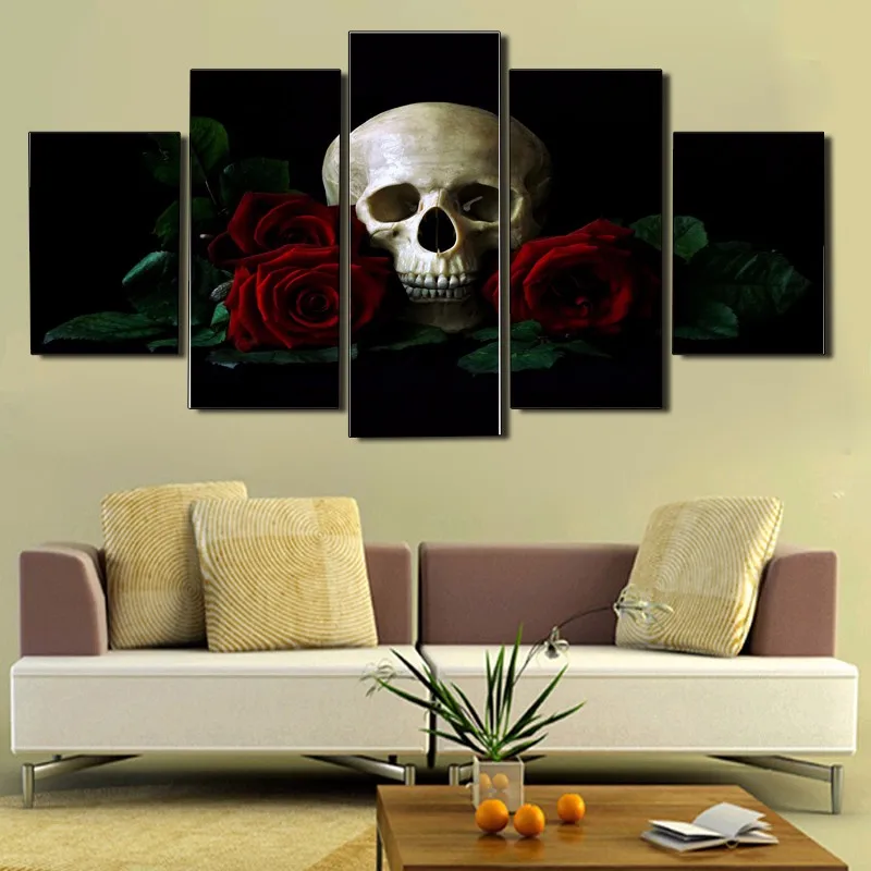 

Rose Skull New DIY 5D diamond embroidery cross stitch diamond painting home decor Needlework Picture of rhinestones crafts HL312