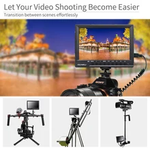 Feelworld FW760 7 дюймов ips Full HD 1920×1200 4 К HDMI Камера монитор для DSLR Rig с обострением focus Assist гистограмму экспозиции