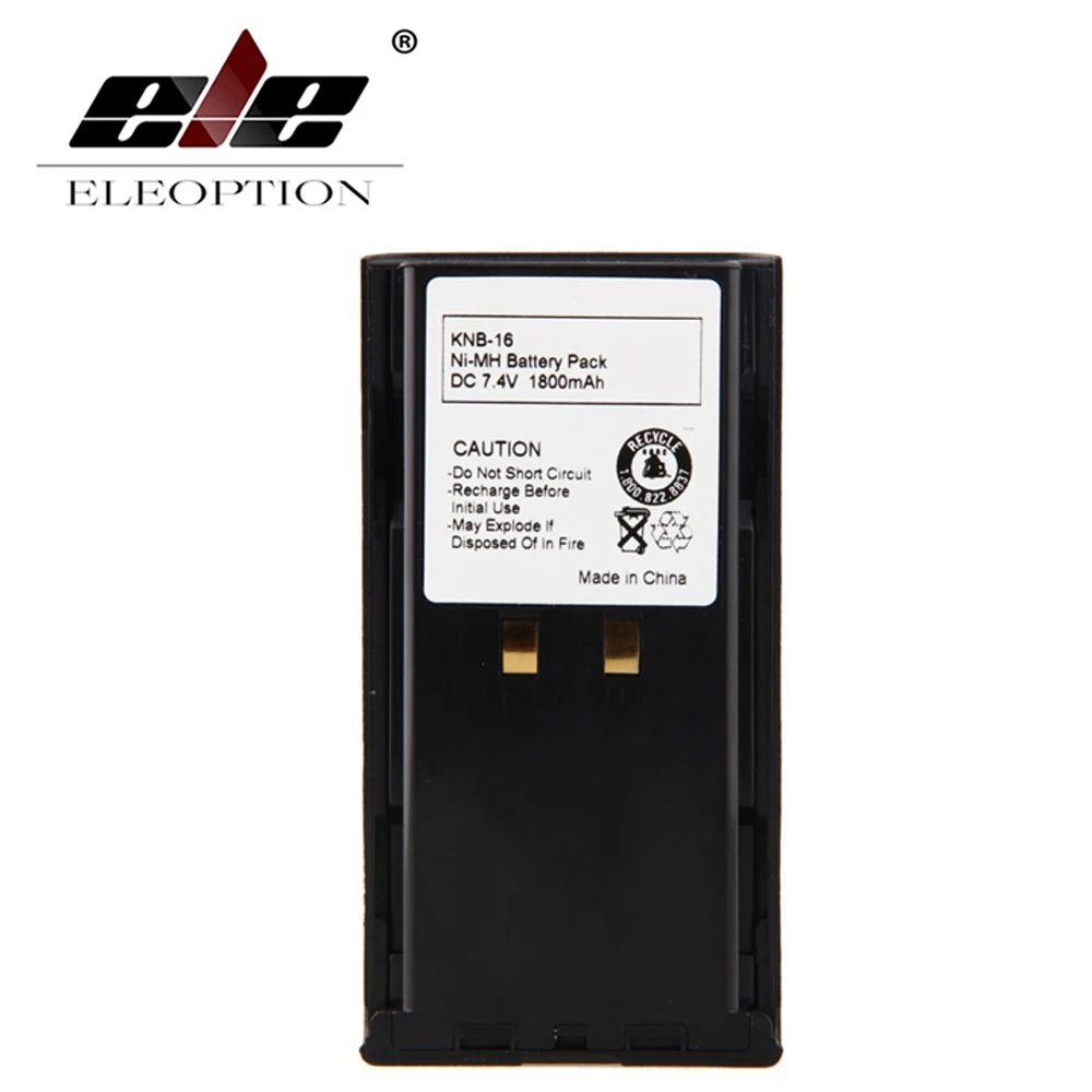 ELEOPTION 1800 мАч KNB 16 17 21 Батарея для KENWOOD TK 190 380 290 16A 17A 21N 22N 5400 481|battery for|battery battery batterybatteries