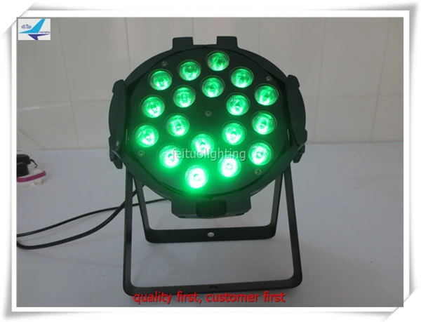 

E-30pcs 2018 HOT Stage Theater DJ Light 18x10w 4in1 rgbw Led par 64 stage light