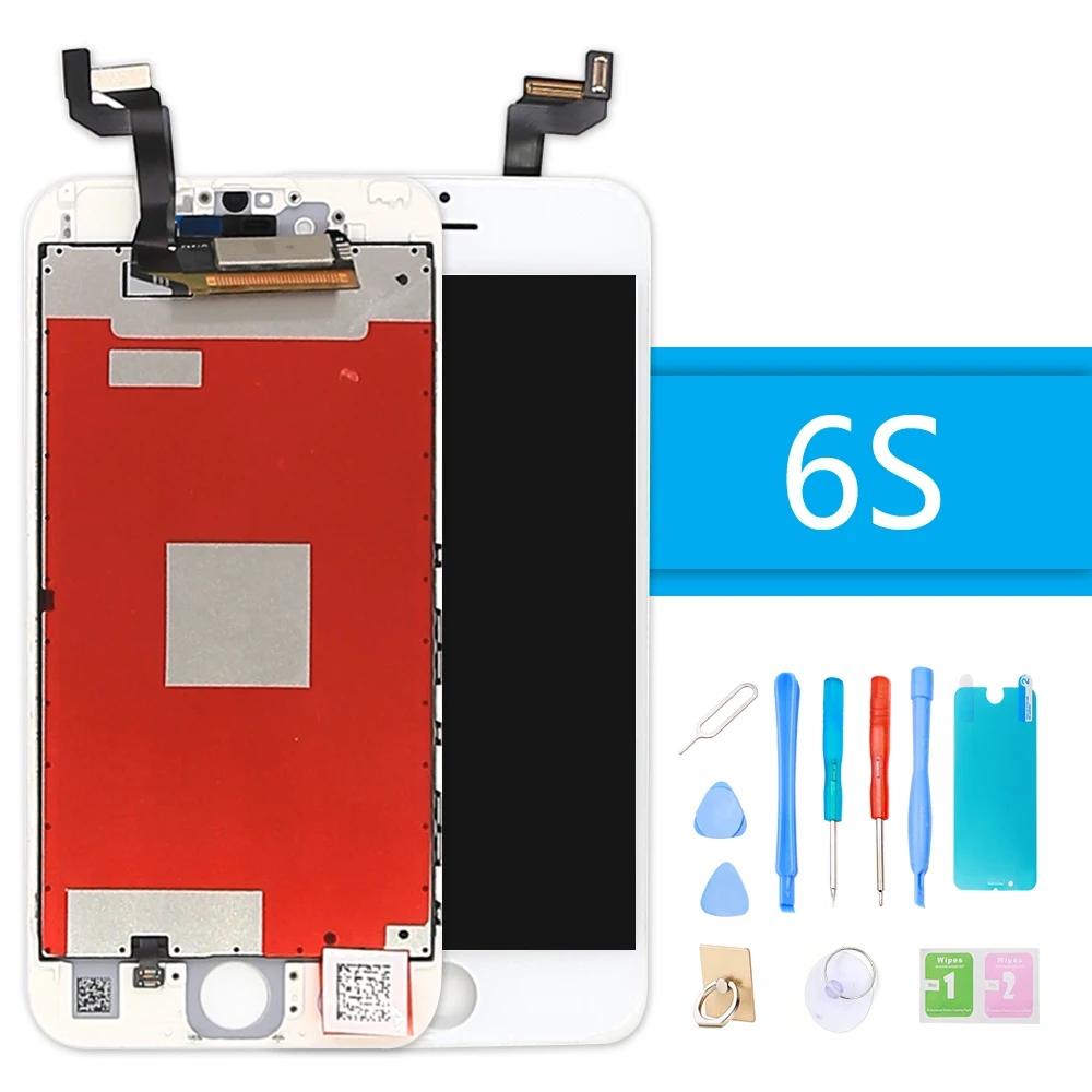 AAA + качественный ЖК-дисплей для iPhone 6 S 3D сенсорный экран дигитайзер сборка Замена
