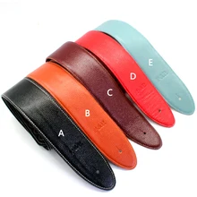 High Quality Genuine leather Widen Guitar Strap Electric Acoustic ukulele Folk Jazz Guitar Bass Musical Instrument Accessories