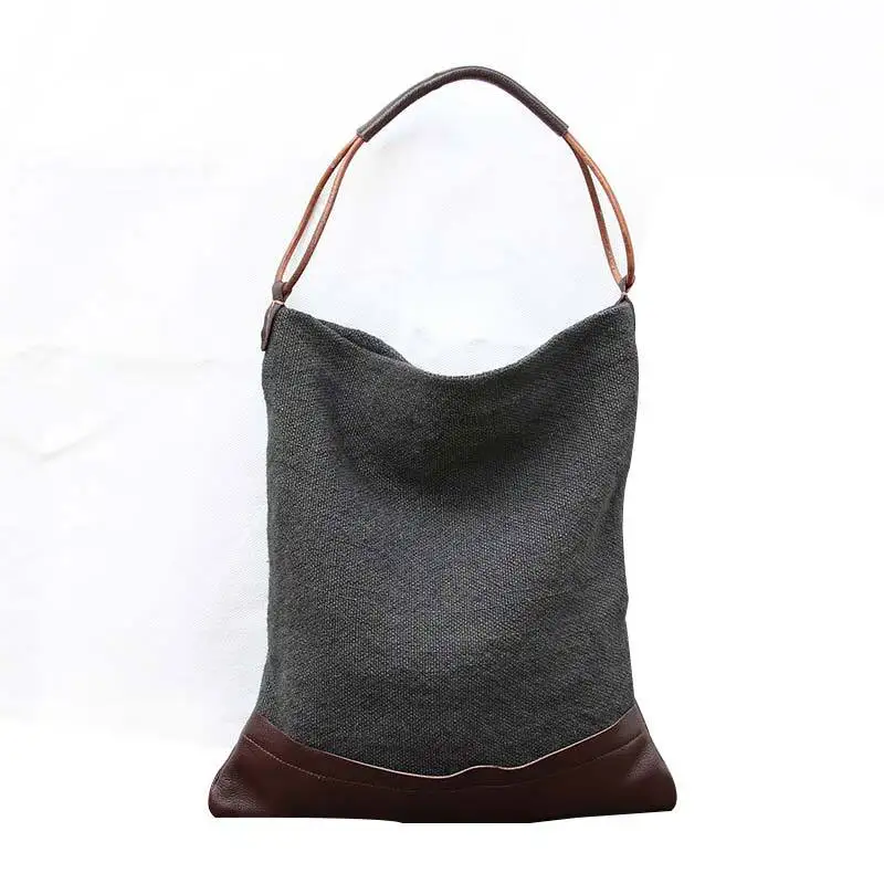 

Retro Cotton Linen Bag 2019 High Quality Design Women Casual Shoulder Bag Large Capacity Travel Handbags Bolsas Femininas