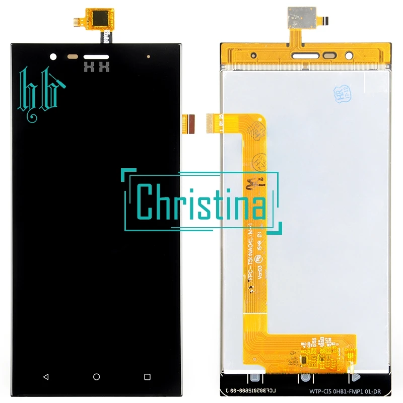 

1pcs HH Black For Highscreen Boost 3 pro LCD Touch Screen Digitizer Assembly for Highscreen boost 3 pro display screen+tools