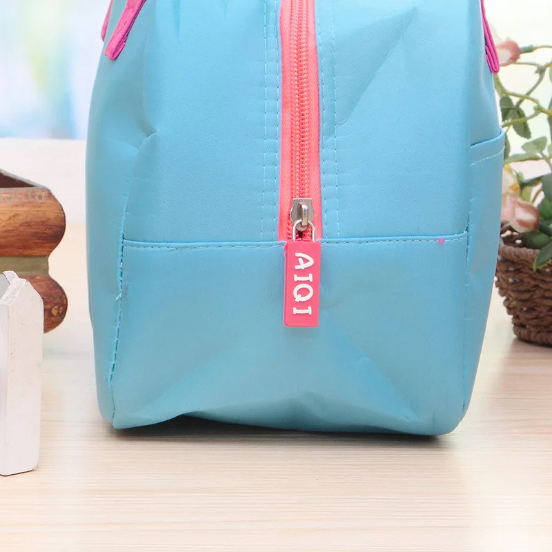 Изолированная сумка для обеда, Термосумка для хранения еды на молнии для пикника, сумка для переноски Bento, сумка-тоут Archie, корейский стиль Hua Yao, сохраняющая тепло, водонепроницаемая сумка