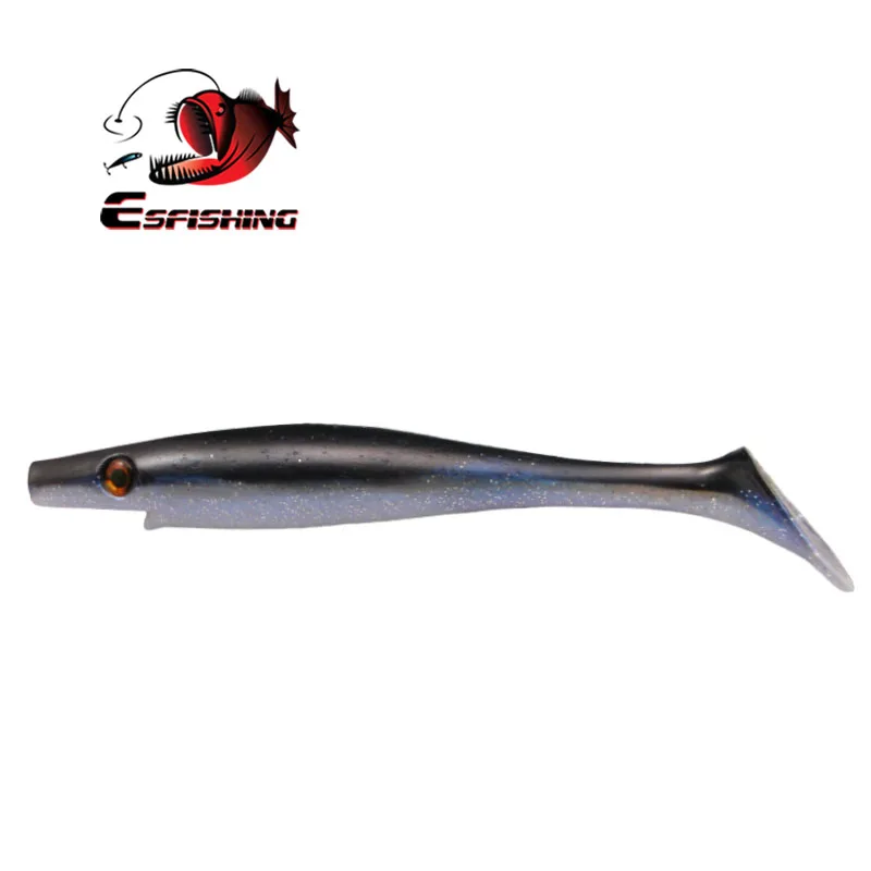 Esfishing Lures New Color 1pcs 20cm 49g Pig Shiner Fishing lure Soft Bait Artificial Jig Lure Swimbait Wobbler Bass Trout Pike