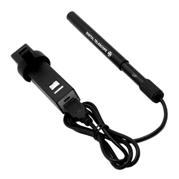 

Smart WIFI Digital USB Rechargeable Telescope Monocular Adjustable Scalable Camera with Built-in Battery and Rubber Bracket