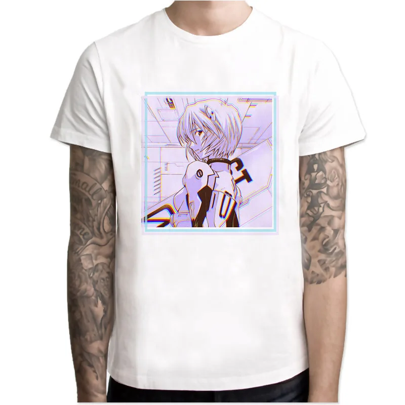 

evangelion New Arrival 2018 Men Fashion Printed T-Shirt Short Sleeve Tee Hipster Cool Design Tops hipster tshirt MR4211