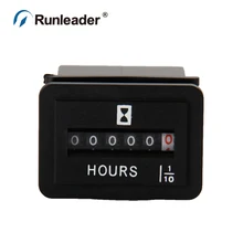 RL-HM001 DC 6-50 V 12 V 24 V механический часомер счетчик для морской сельскохозяйственное оборудование триммер культиватор аэратор подвесной трактор