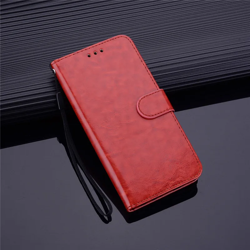 Кожаный чехол-книжка для Xiaomi Redmi 6A Global Phone Wallet, чехлы для телефонов Xiaomi Redmi 6A, чехол-держатель для карт, чехол для Redmi 6A