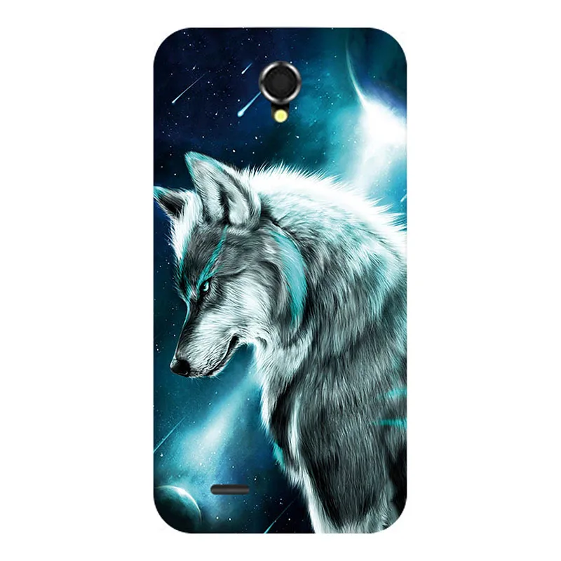 Милый мультяшный Мягкий силиконовый чехол для Coque Lenovo S820 красочный принт русалки