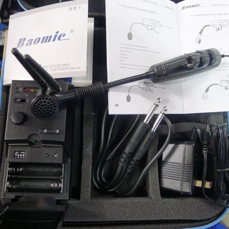 Беспроводной микрофон Baomic BM 5 V2 система Saxe|wireless instrument microphone|wireless microphoneinstrument microphone