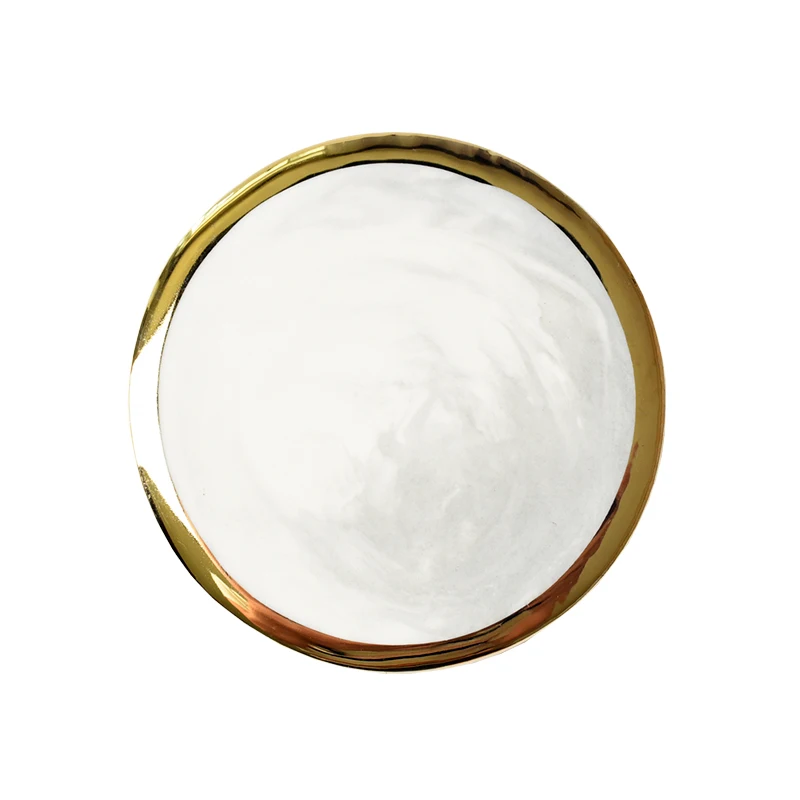 Luxury Marble Ceramic Placemat Coaster Mats Pads for Cup Wine Drink Coffee Mug Table Decoration Accessories Kitchen Tool