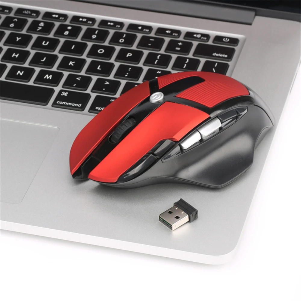 Wireless Gaming Mouse Computer Accessories With Optical 2.4G USB 2400 DPI 8 buttons (7)