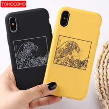 La Gran Ola de Kanagawa contraportada suave del teléfono Fundas para iPhone 11 Pro 7Plus 7 6Plus 6 6S 8 8Plus X XS Max