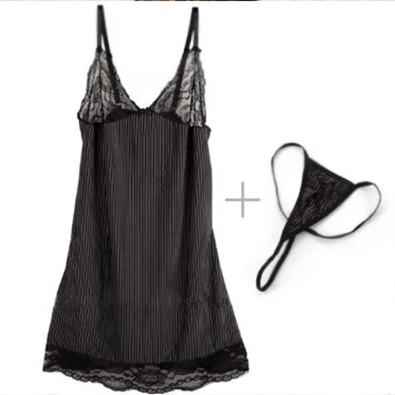 Женское кружевное нижнее белье экзотическое Прозрачное с стринги 2018|lingerie lace