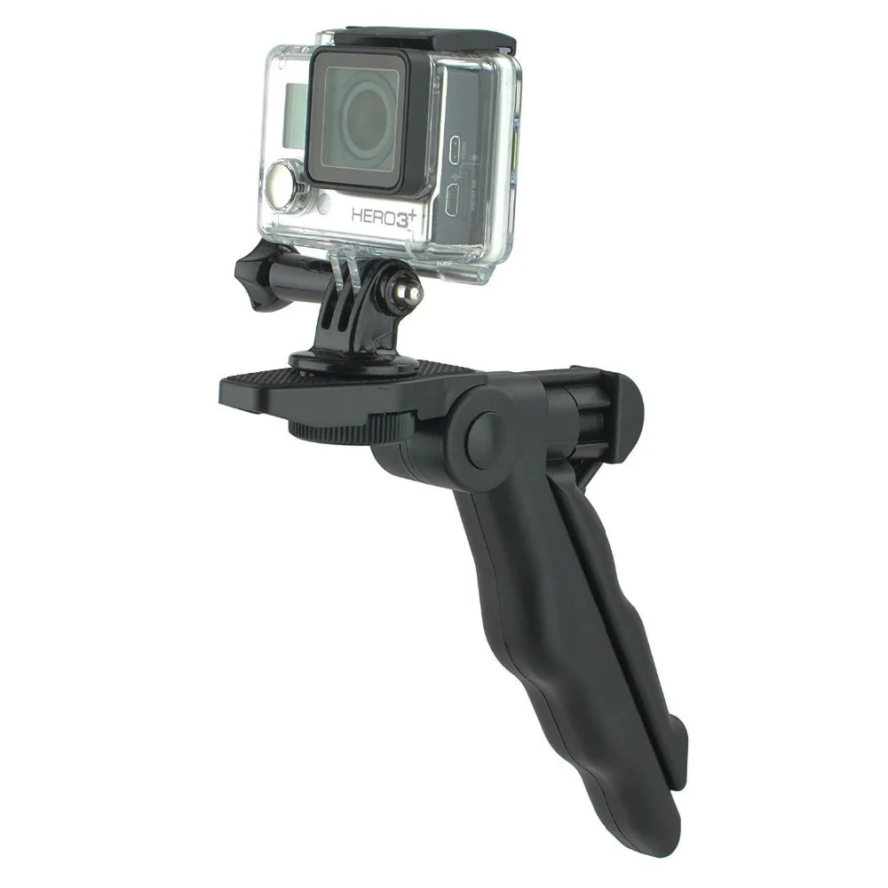 Револьвер с винтовой экшн камерой 1/4 20 в комплект входит адаптер GoPro. Мини штатив и