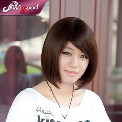

1PC+Free Shipping Short Salomon Bob Wigs African American Wigs Synthetic Short Wigs For Black Women False Hair Caps For Hair