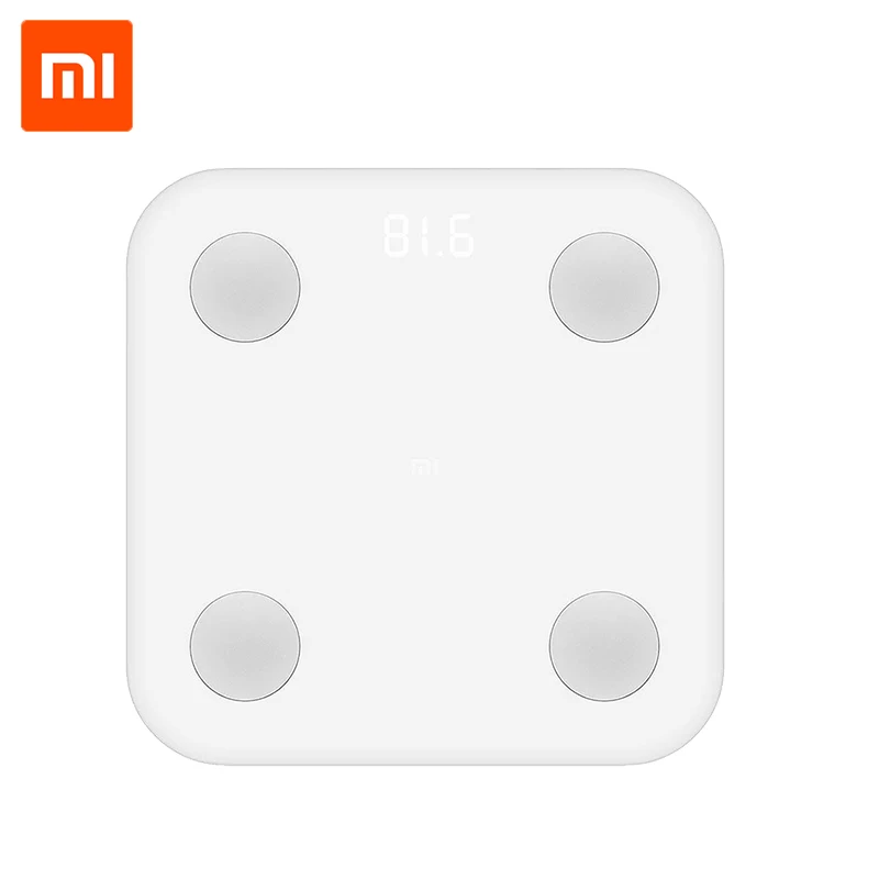 2019 Горячая продажа Xiaomi Mi весы анализатор тела цифровые напольные 2 умные для