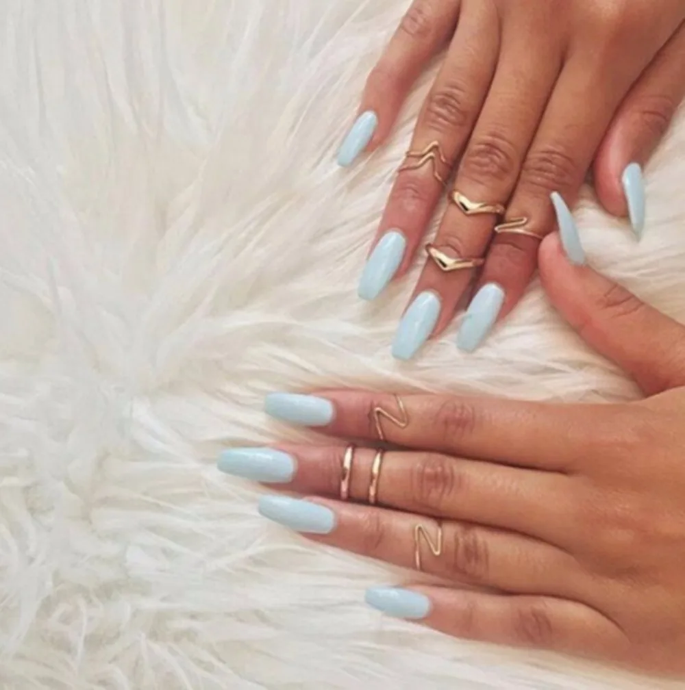 Dicas da Arte do Prego Makartt Bailarina Prego Dicas Caixão Unhas Falsas Claro Natural 500 Pçs Capa Completa Manicure 10 Pacotes 19 do prego capa completa manicure 10 pacotes