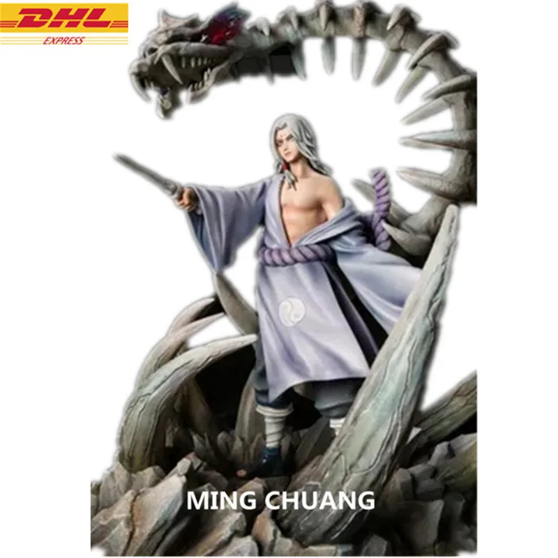 14 &quotСтатуя Наруто бюст ночь свечение Kimimaro полный длина портрет Kekkei Genkai Orochimaru GK