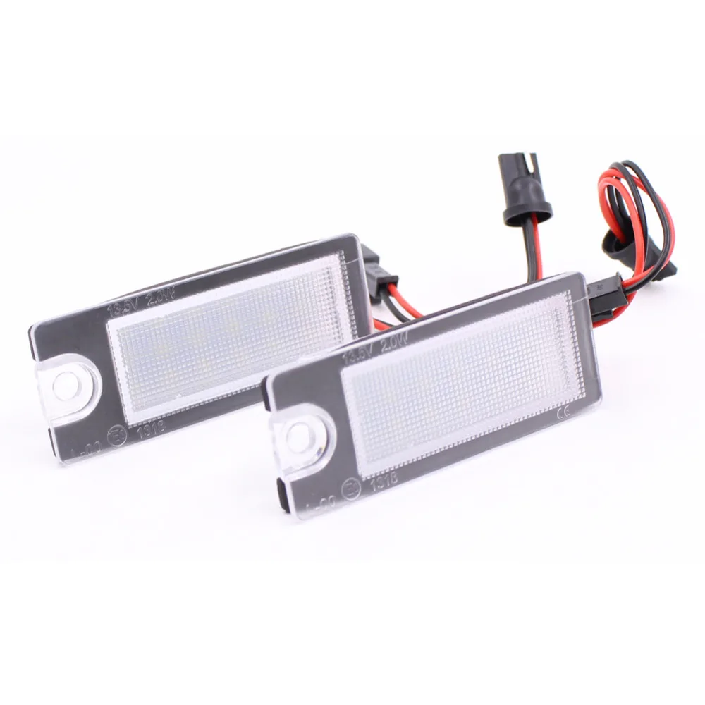 Светодиодная лампа 18SMD для Volvo S80 V70 XC70 X60 XC90 S60 2 шт.|license plate light|led numberplate light |