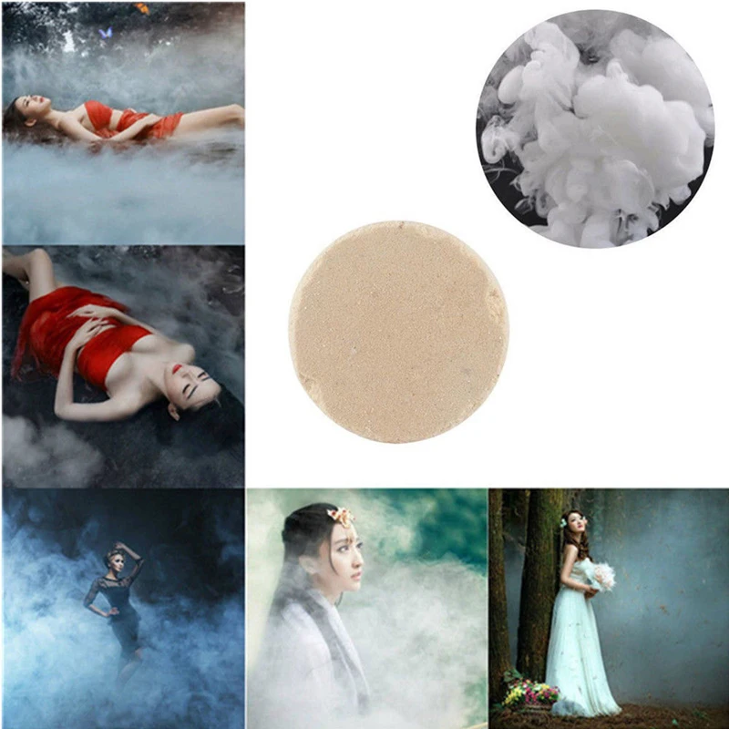 

White Smoke Pills Props Combustion Smog Cake Effect Smoke Bomb Pills Portable Photography Prop Magic Tricks Stage Magic Props