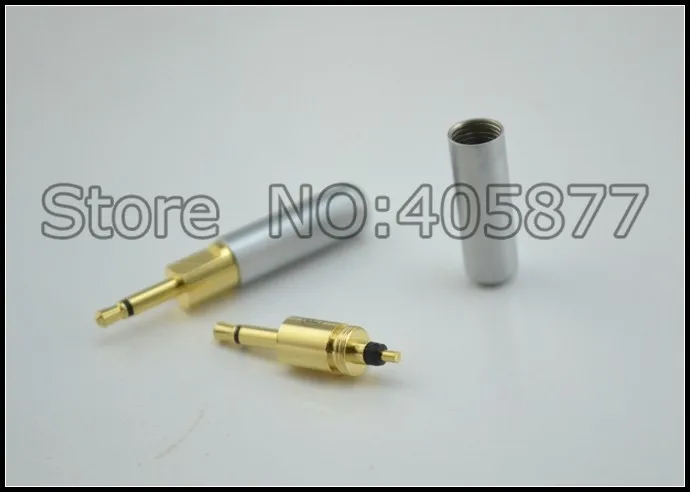 1 пара Высокое качество позолоченный штекер кабеля для HD700 700 высокого качества аудио кабель Разъем HiFi штекер кабеля