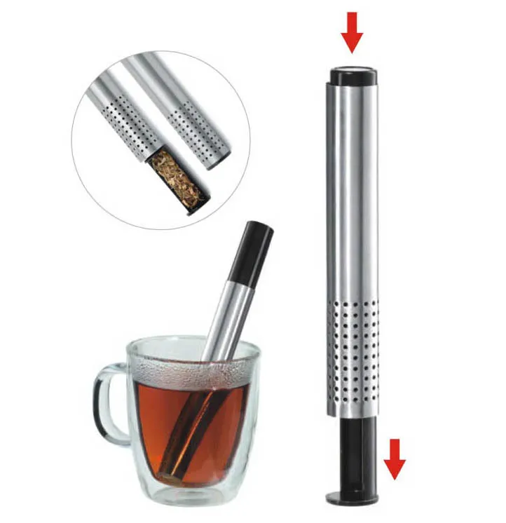 

Stainless Steel Tea Sticks-Strainer -Tea filter -Tea Maker-Long Tea Infuser, easy to carry, beauty