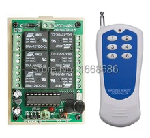 2015 NEW 6CH DC12V 10A 1000M RF Wireless Remote Control System (transmitter+receiver/switch) for light /lampHome appliances