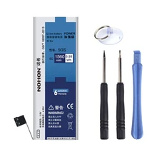 100% Original New NOHON Battery For Apple iPhone 5S 5GS 5C Real Capacity 1560mAh Free Repair Machine Tools With Retail Package