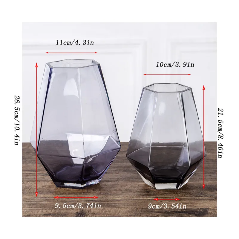 flower vase glass vase decoration home adorn vase08