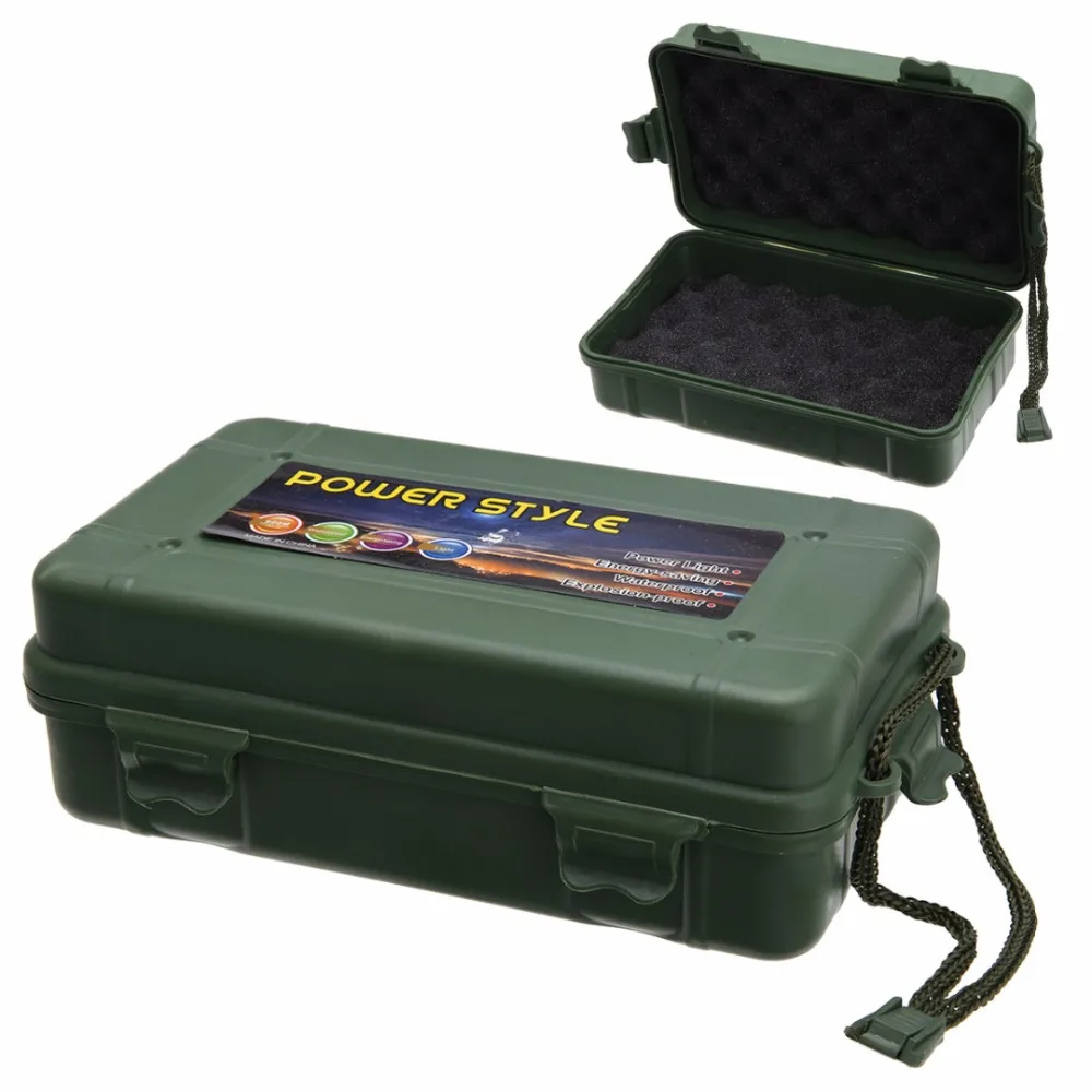 Universal Shockproof Airtight Survival Case For Electric Torch Packing