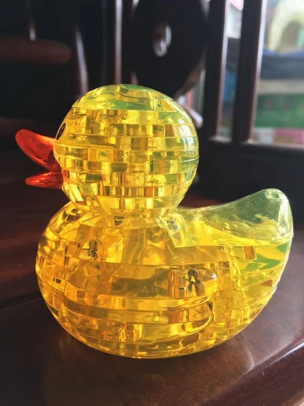 Новый 3D пазл с кристаллами панда животное дельфин лебедь Медведь Кролик