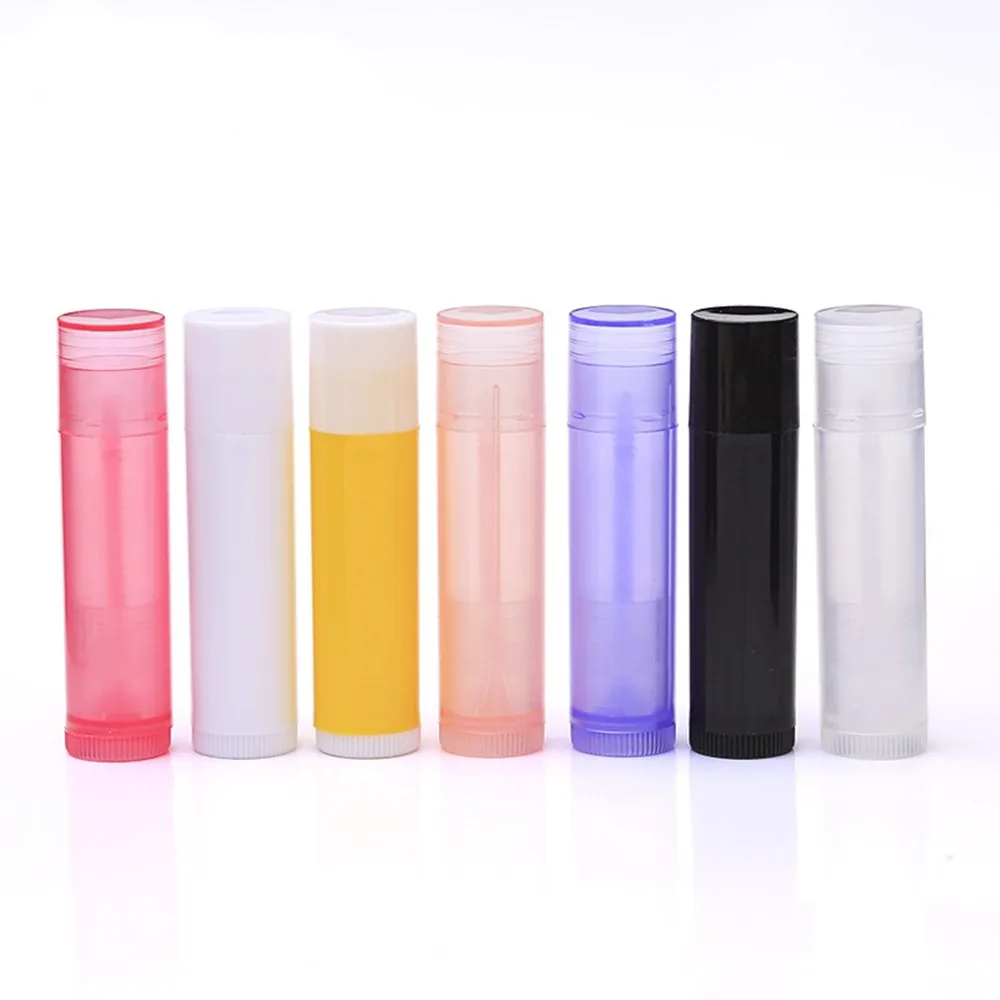

1PC 5g Lipstick Tube Lip Balm Containers Empty Cosmetic Containers Lotion Container Glue Stick Clear Refillable Bottles