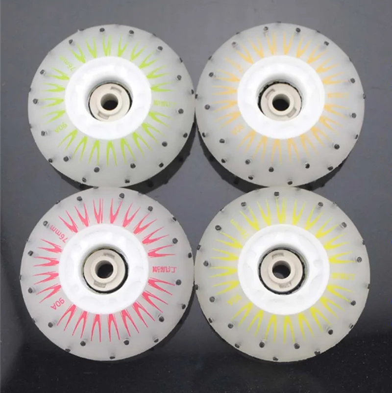 8 قطعة LED فلاش فايرستون حذاء تزلج بعجلات عجلة ل 90A الأسطوانة تزلج التزلج ل FSK الكبح سيبا Powerslide Patins 8 قطعة LED فلاش فايرستون حذاء تزلج بعجلات عجلة ل 90A الأسطوانة تزلج التزلج ل FSK الكبح سيبا Powerslide Patins
