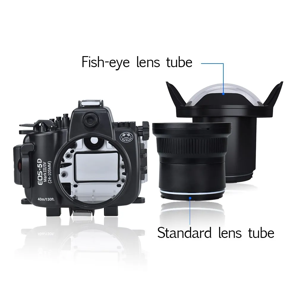 camera waterproof box diving shooting case underwater camera housing bag (7)