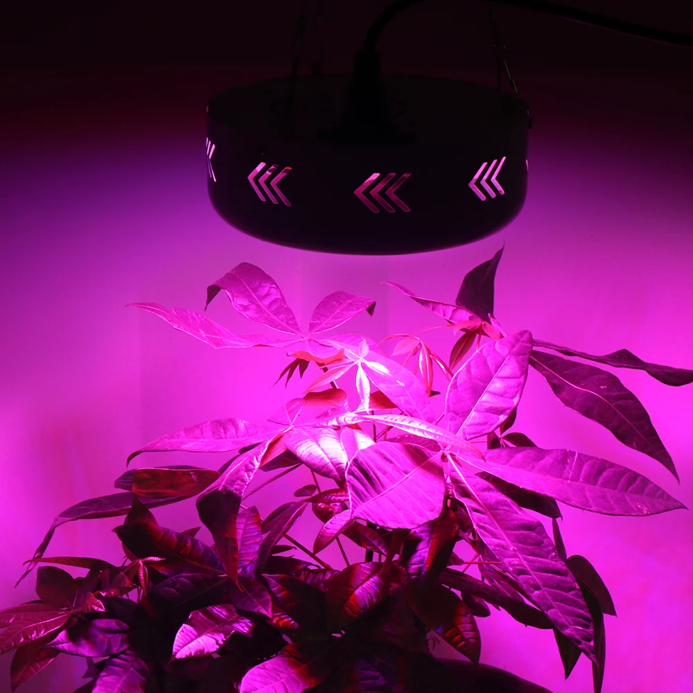 Полный спектр led grow light 130 Вт IR + UV Whte LED Фито лампы для растений семян комнатных