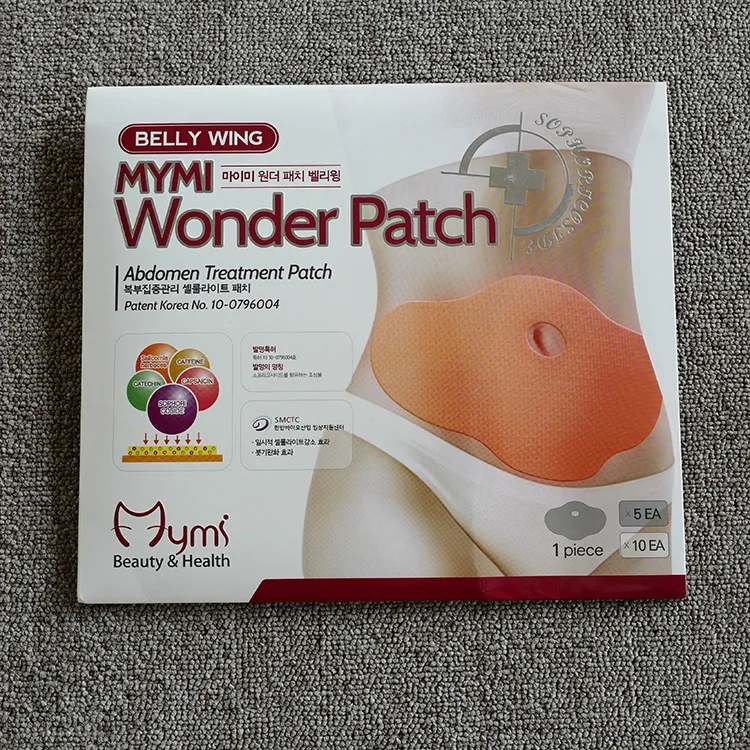 

20pcs Korea Mymi Wonder Patch Quick Slimming Belly Slim Patch Abdomen Weight Loss Fat burning Cream Navel Stick Efficacy Slimer