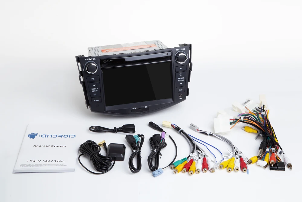 Top DSP IPS Android 9.0 Octa Core 4GB + 64GB Car DVD Player GPS WIFI Bluetooth 4.2 camera RDS Radio For Toyota RAV4 RAV 4 2006 -2012 3