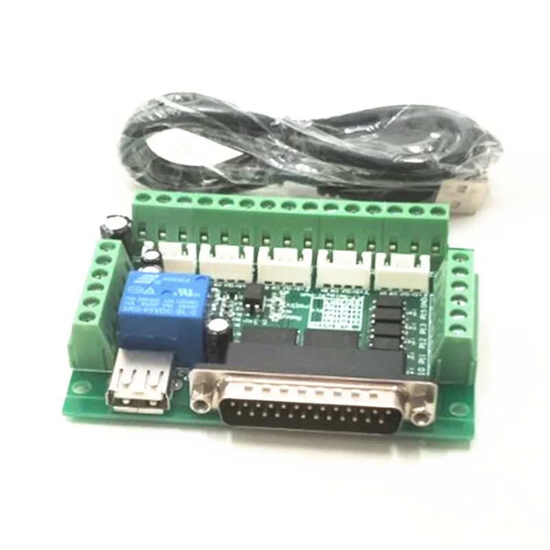 CNC маршрутизатор комплект TB6600 4.0A Драйвер шагового двигателя+ Nema23 255OZ. IN+ 5 осевой интерфейс платы+ блок питания 360 w 24 V 15A