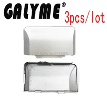 3 шт./лот горячий серебряный Батарея Дело Box В виде ракушки обложке для gameboygbm Micro гпоб dmg GBP ремонт аксессуар крышка мальчик заранее