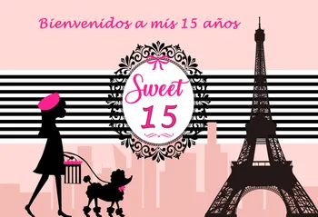 

Personalized Backdrop Customized backgrounds Sweet 16 Birthday party Decoration photography backdrops photobooth photo