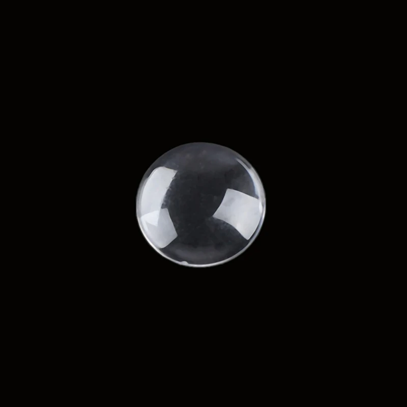 5/10/20 шт прозрачный Круглый прозрачный стеклянный кабошон купол стеклянный крышка 13 мм-35 мм - Цвет: 16mm