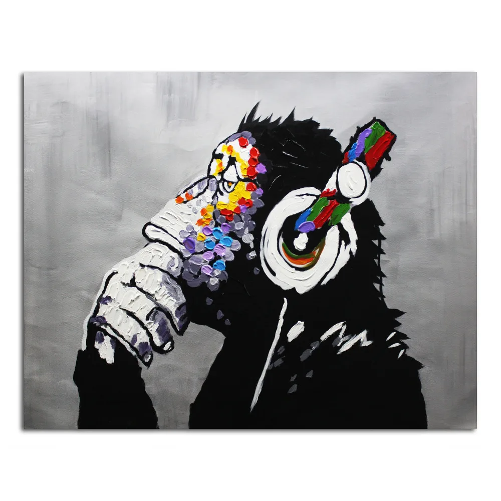 Iarts Pop Art Animal Painting Handpainted Canvas Art Thinking Gorilla And Sika Deer Cute Pop Wall Art Decor Unframed Colorful Animal Painting Pop Art Animalscanvas Art Aliexpress Iarts Pop Art Animal Painting Handpainted Canvas Art Thinking Gorilla And Sika Deer Cute Pop Wall Art Decor Unframed Colorful Animal Painting Pop Art Animalscanvas Art Aliexpress