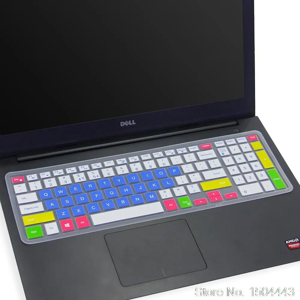 Для Dell Latitude 15 3000 3570 3550 3560 3580 15,6 дюймов чехол для клавиатуры ноутбука кожи - Цвет: candyblue
